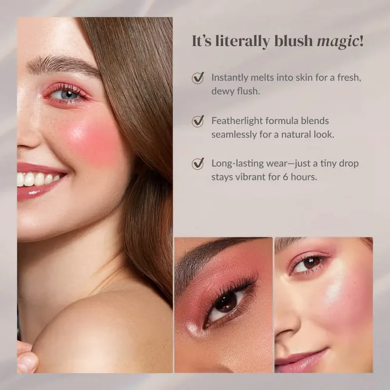 Subtle Glow, Big Impact on Cheeks: Can Crystal Jelly Clear Blush Enhance Your Look Dramatically?